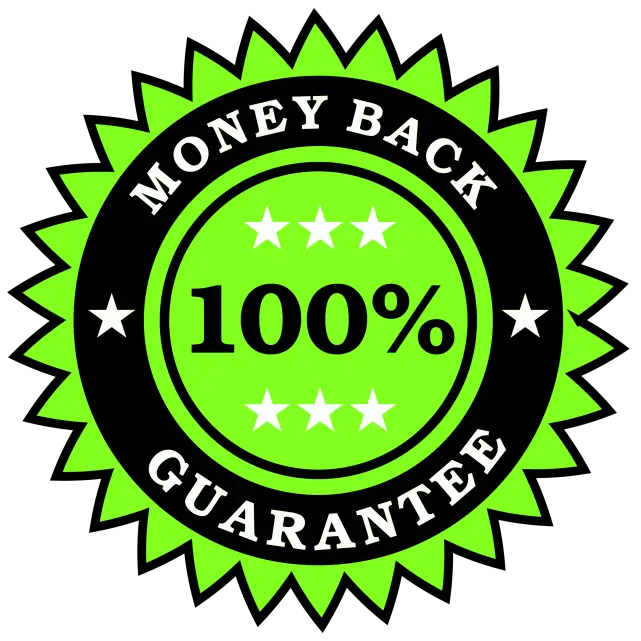  Money Back Guarantee